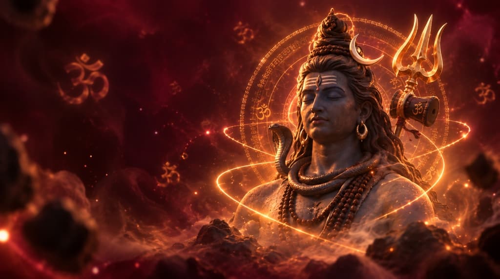 Lord Shiva Divine Aura & Trishul Darshan